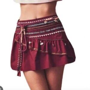 LoveShackFancy Lena mini skirt